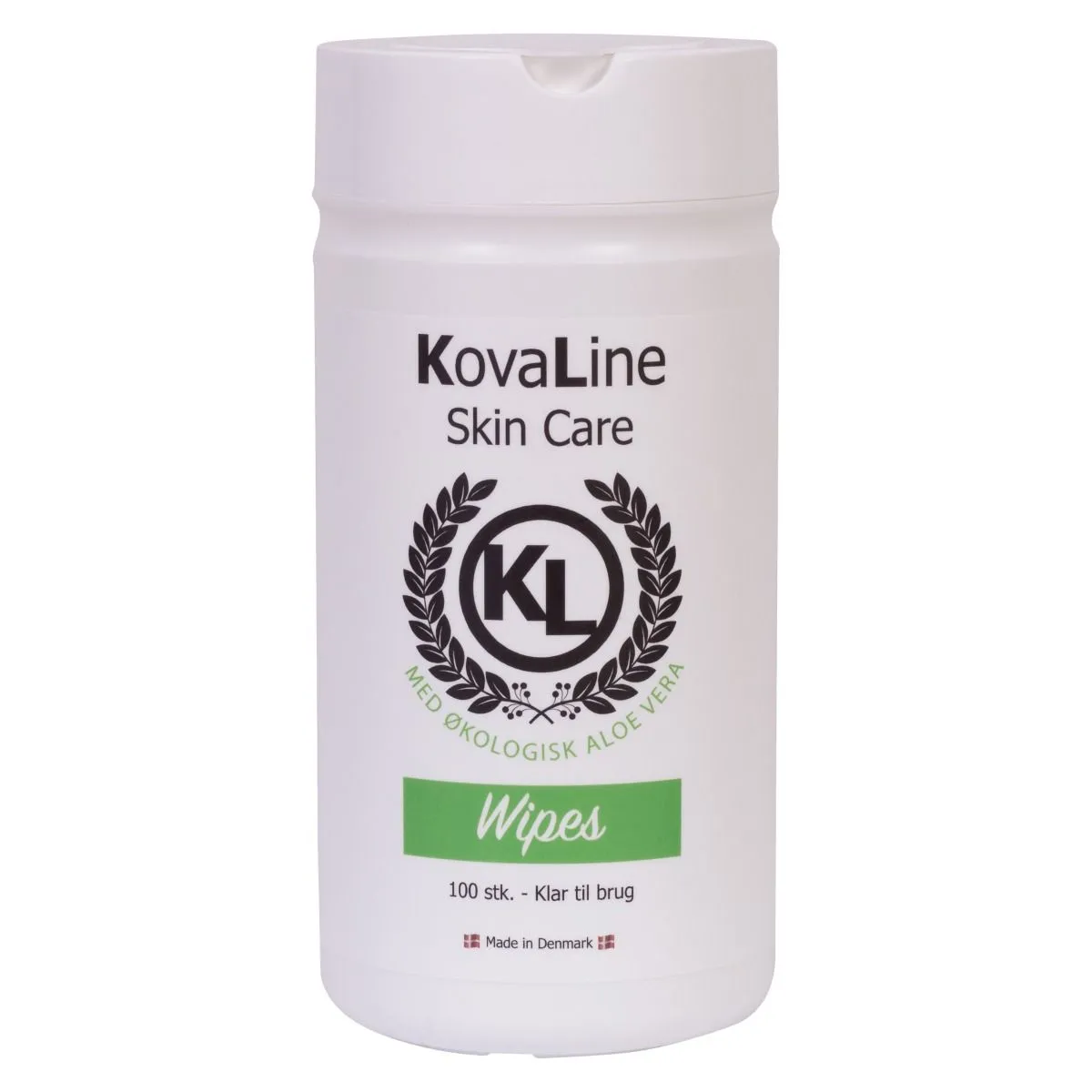 KovaLine Ready to use Wipes 100 stk med Aloe Vera